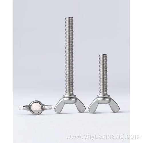 stainless steel wing nuts and bolts